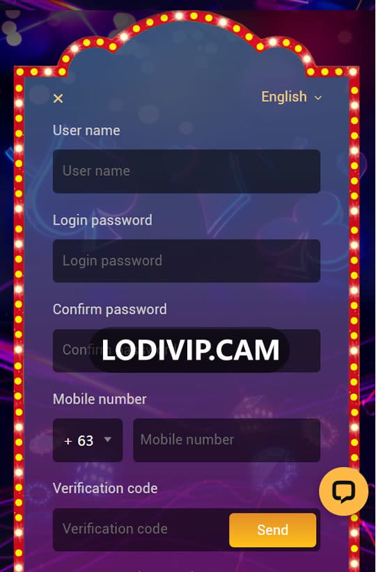 How to register Lodivip casino to claim bonus